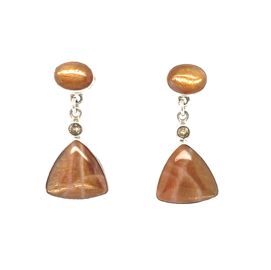 change oorbellen zonnesteen