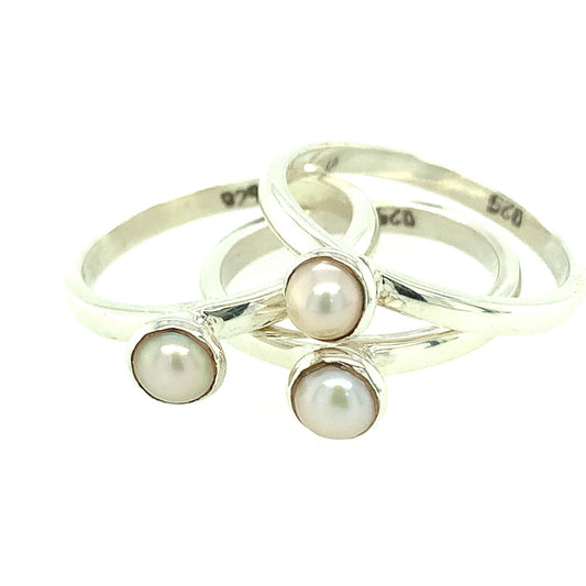 Zoetwater parel ring