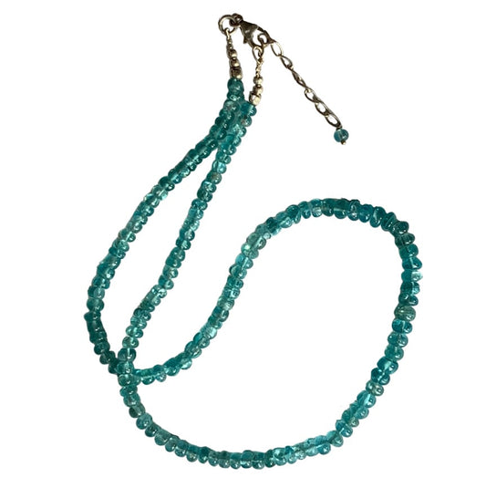 Neon blauw apatiet