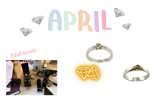 Diamant geboortesteen april - Kiliaan Jewelry