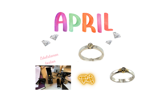April geboortesteen diamant