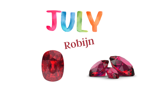 Juli geboortesteen robijn