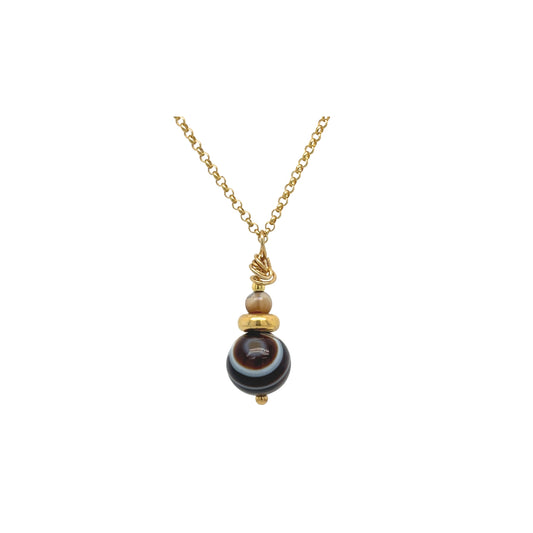 Ketting Botswana agaat
