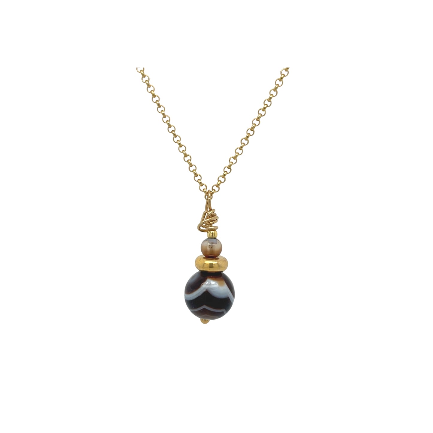 Ketting Botswana agaat