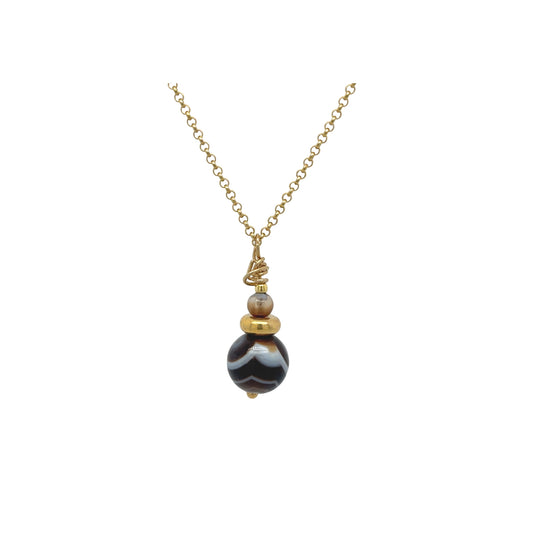 Ketting Botswana agaat