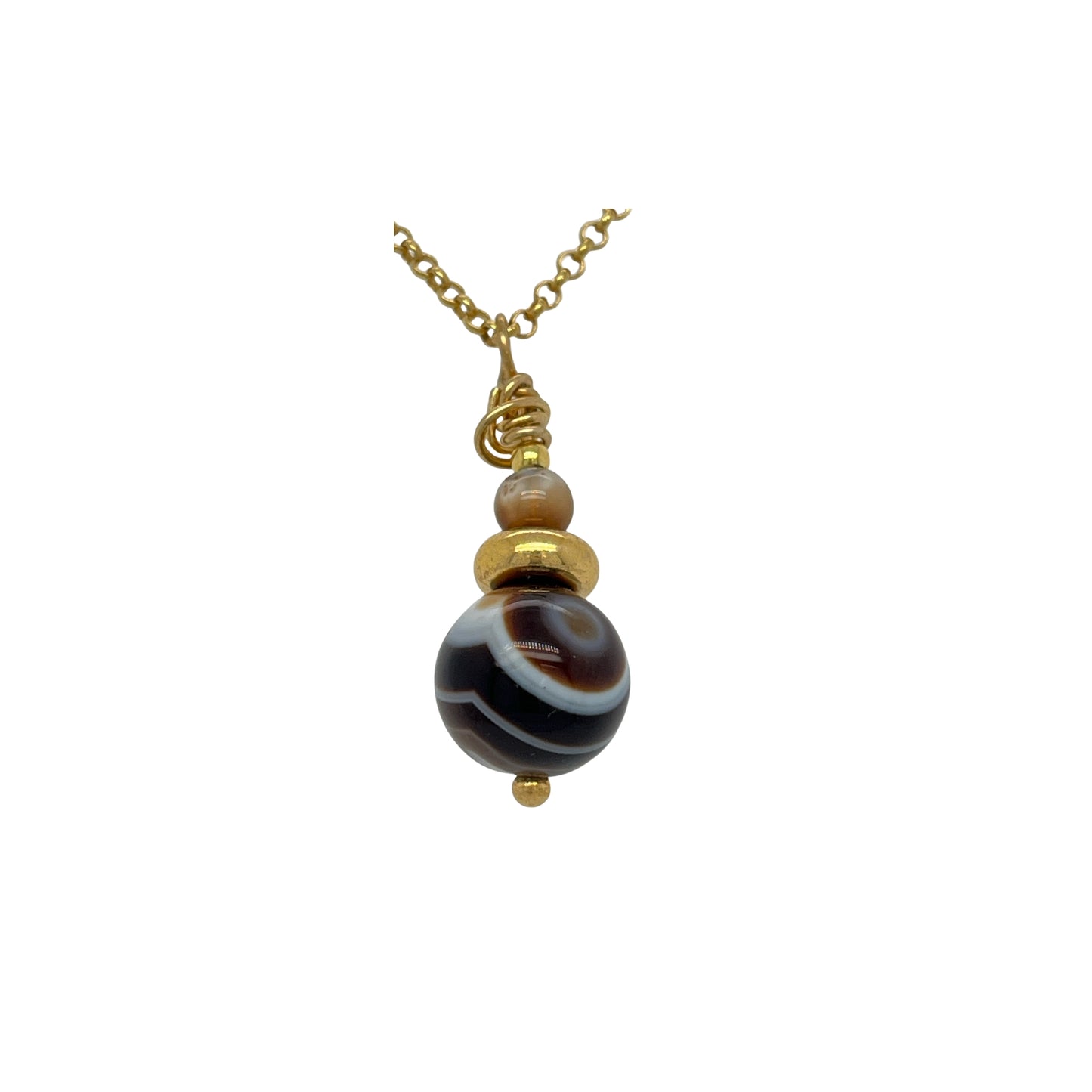 Ketting Botswana agaat