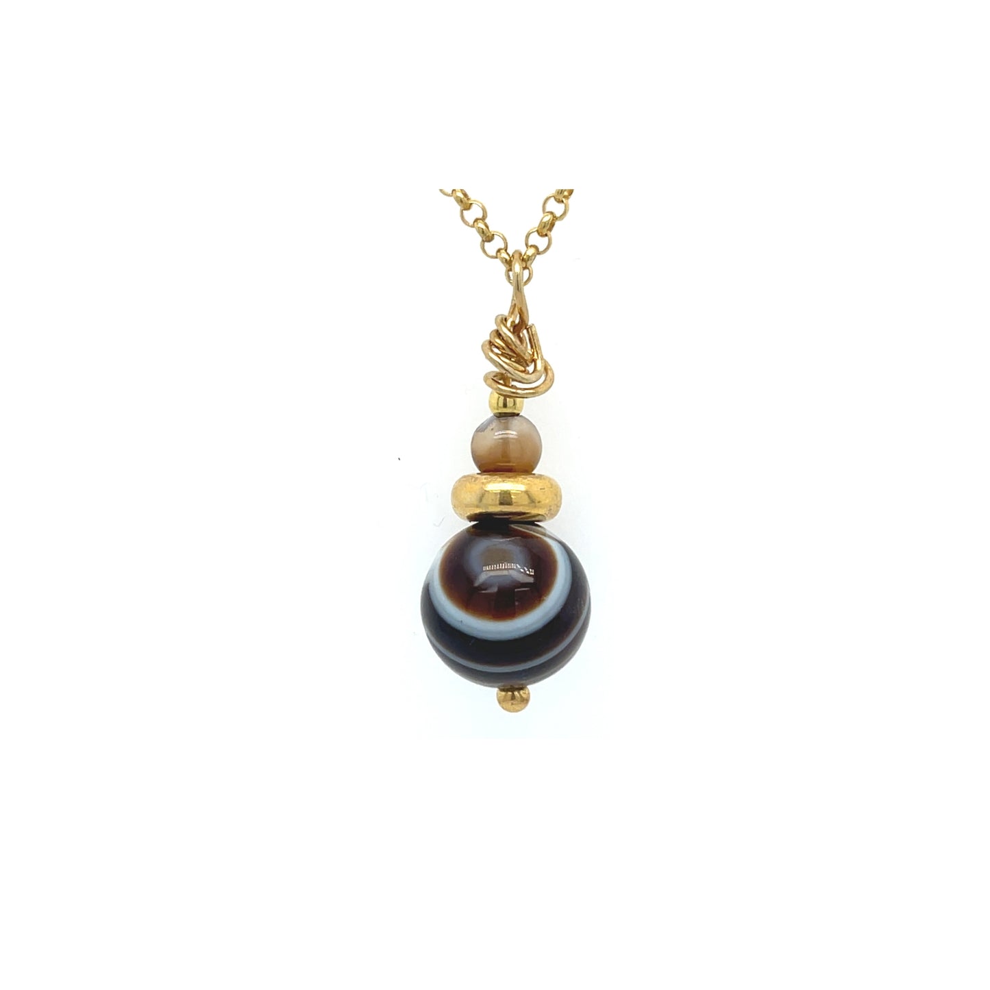 Ketting Botswana agaat