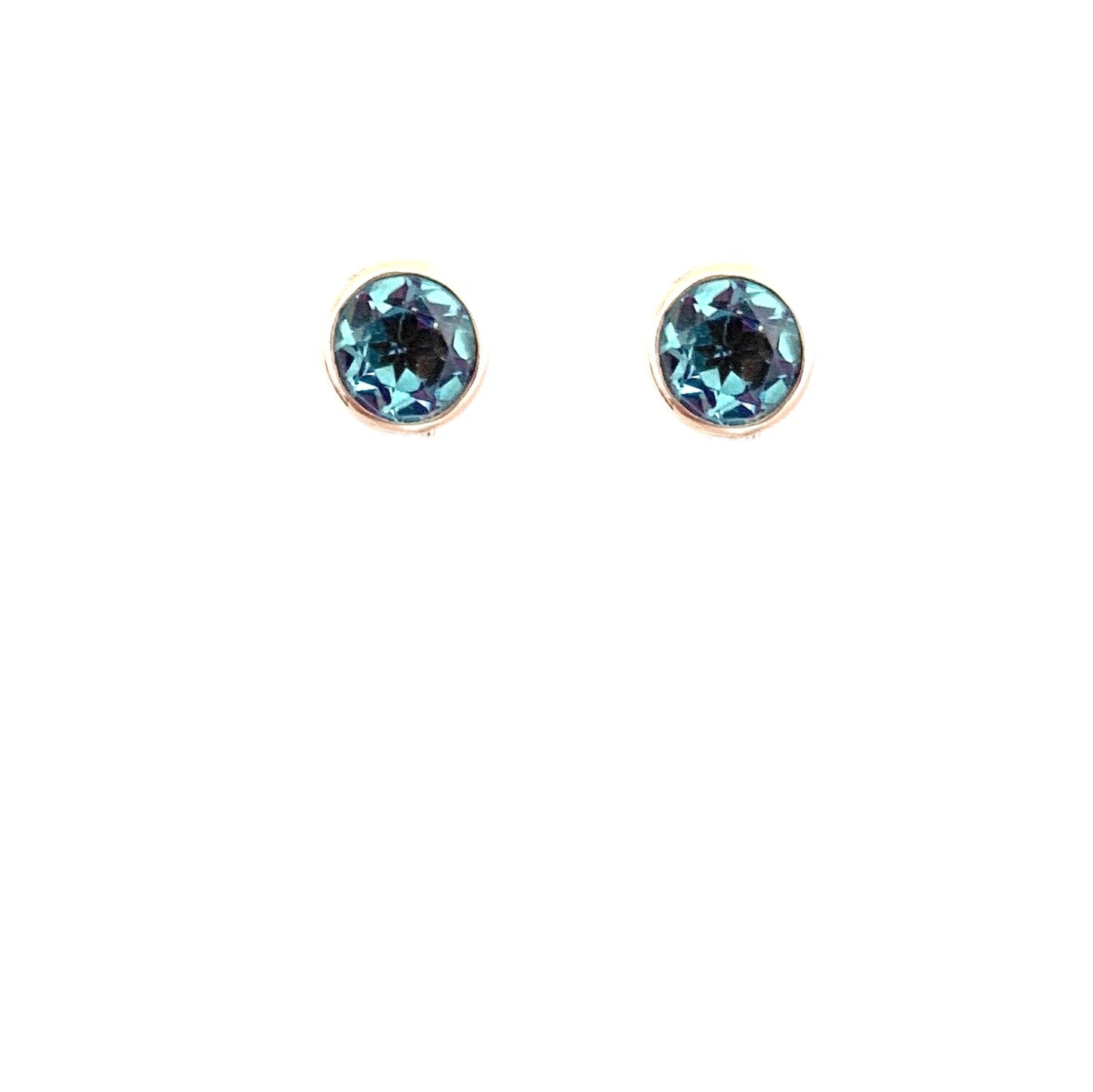 Interchangeable earrings topaz