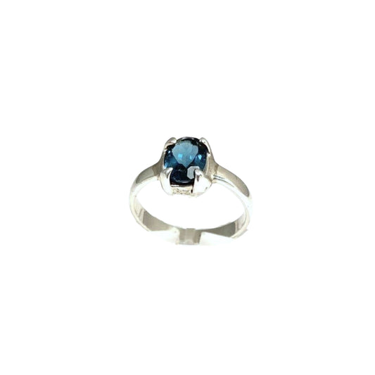 Ring London blue topaz