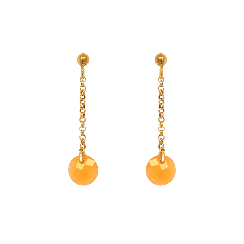 Carnelian earrings