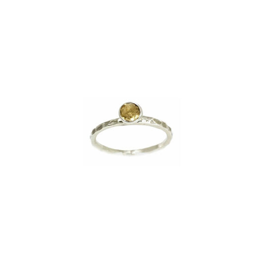 Ring citrien, hamer