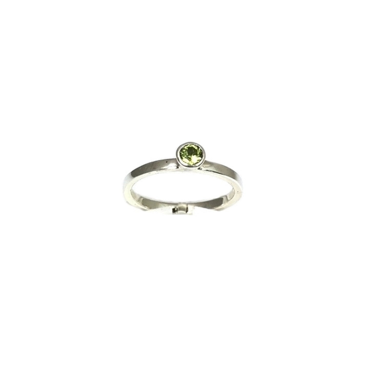 Ring peridot, glad