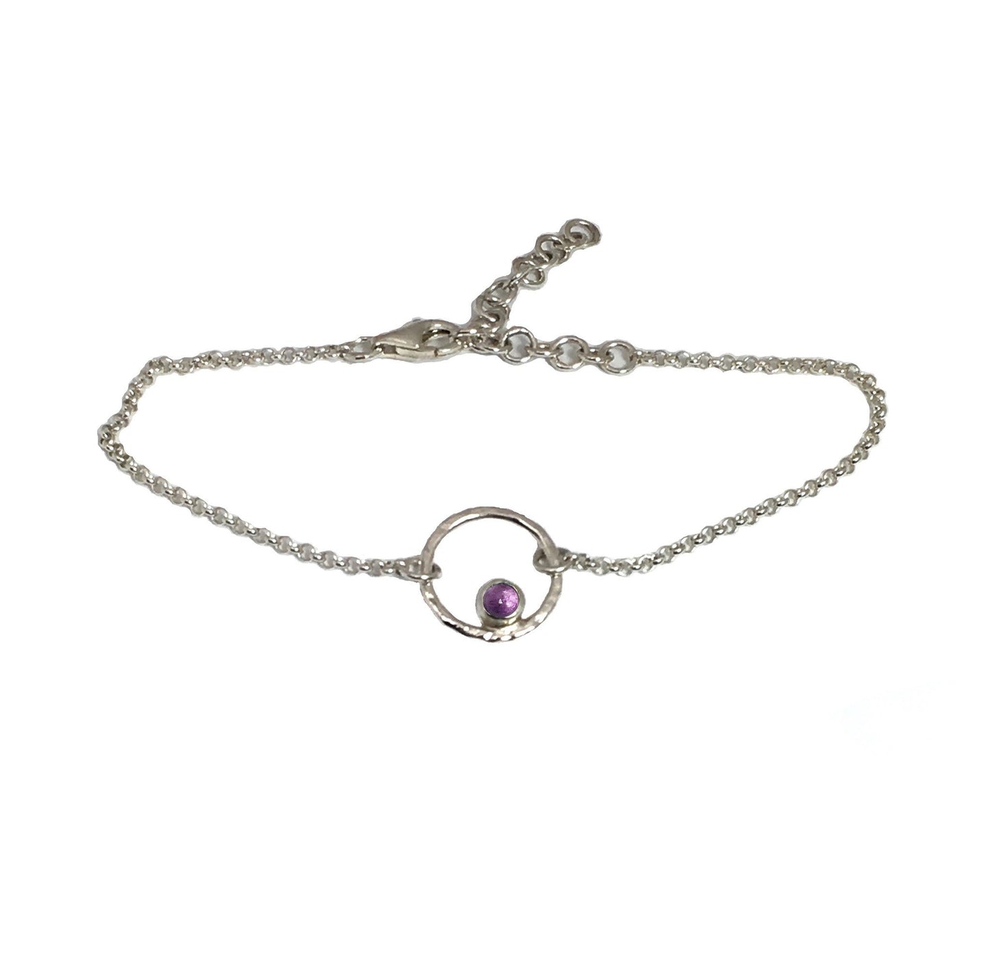 Circle of Life amethyst bracelet