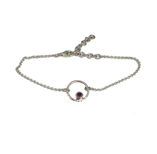 Armband Circle of Life rhodoliet