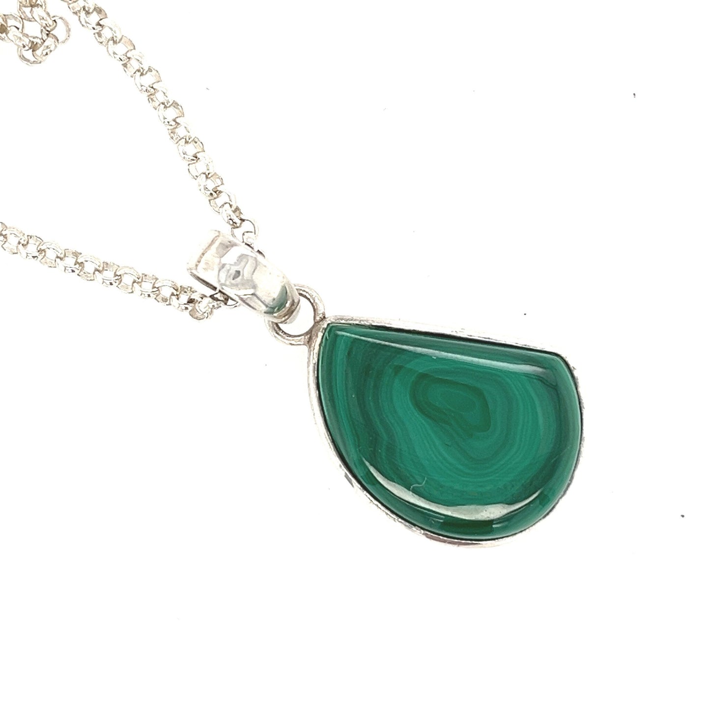 Malachite necklace