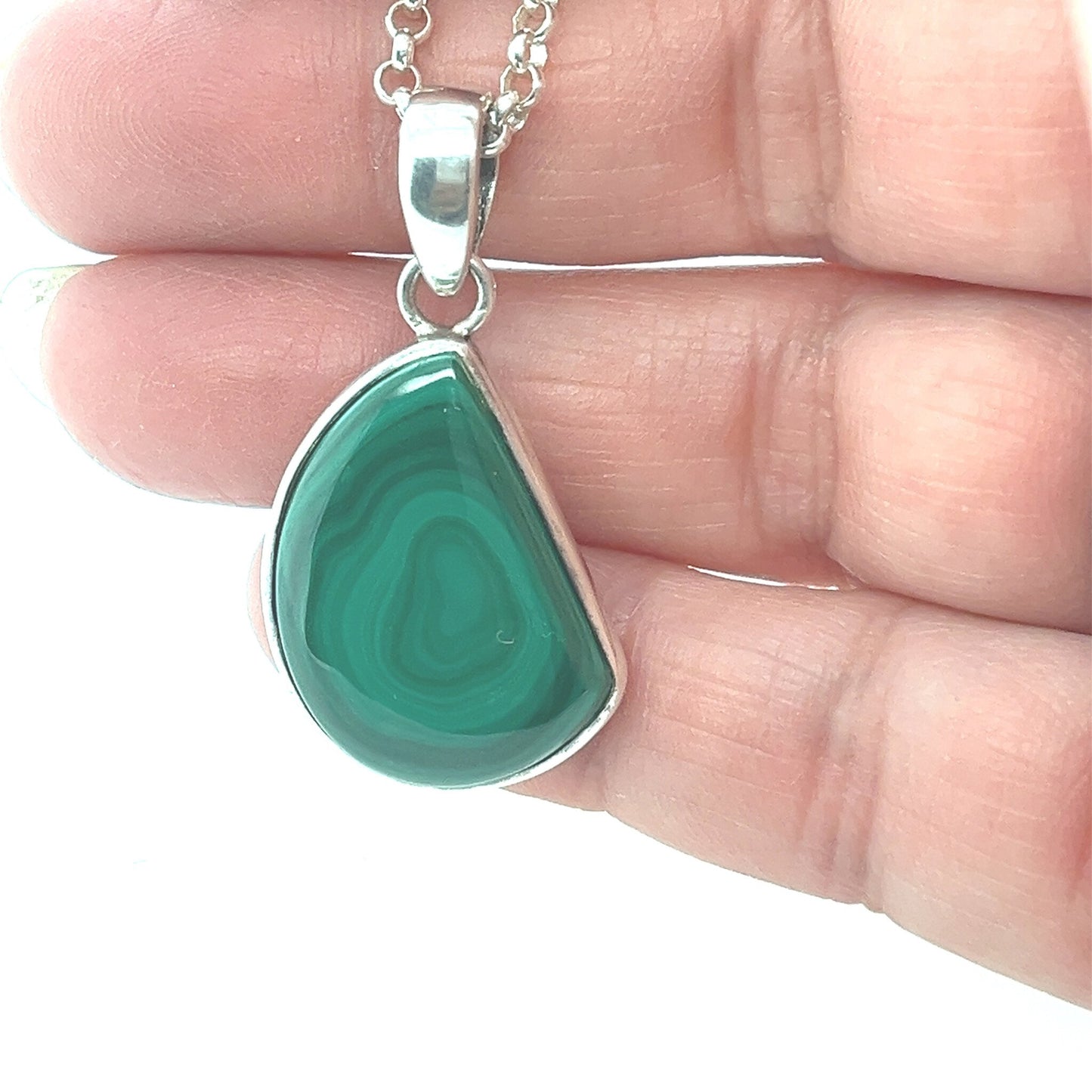 Malachite necklace