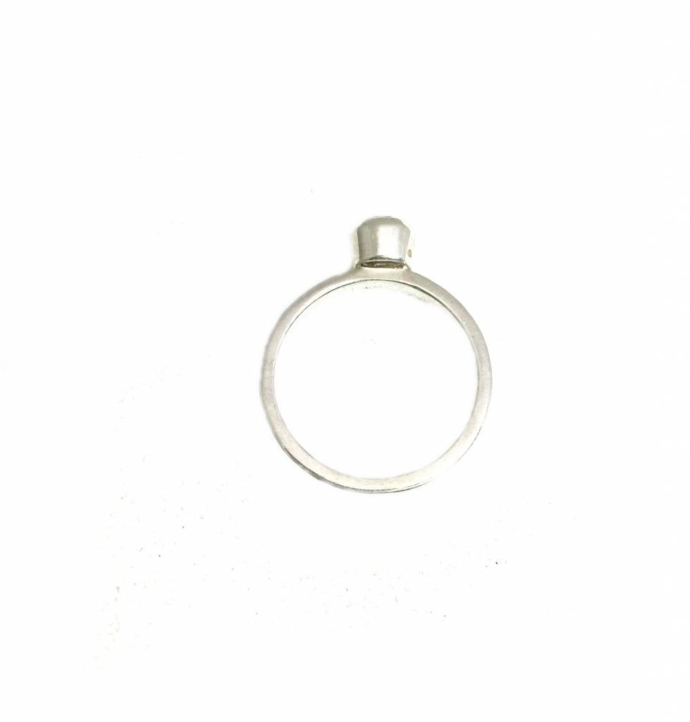Ring amethyst, plain