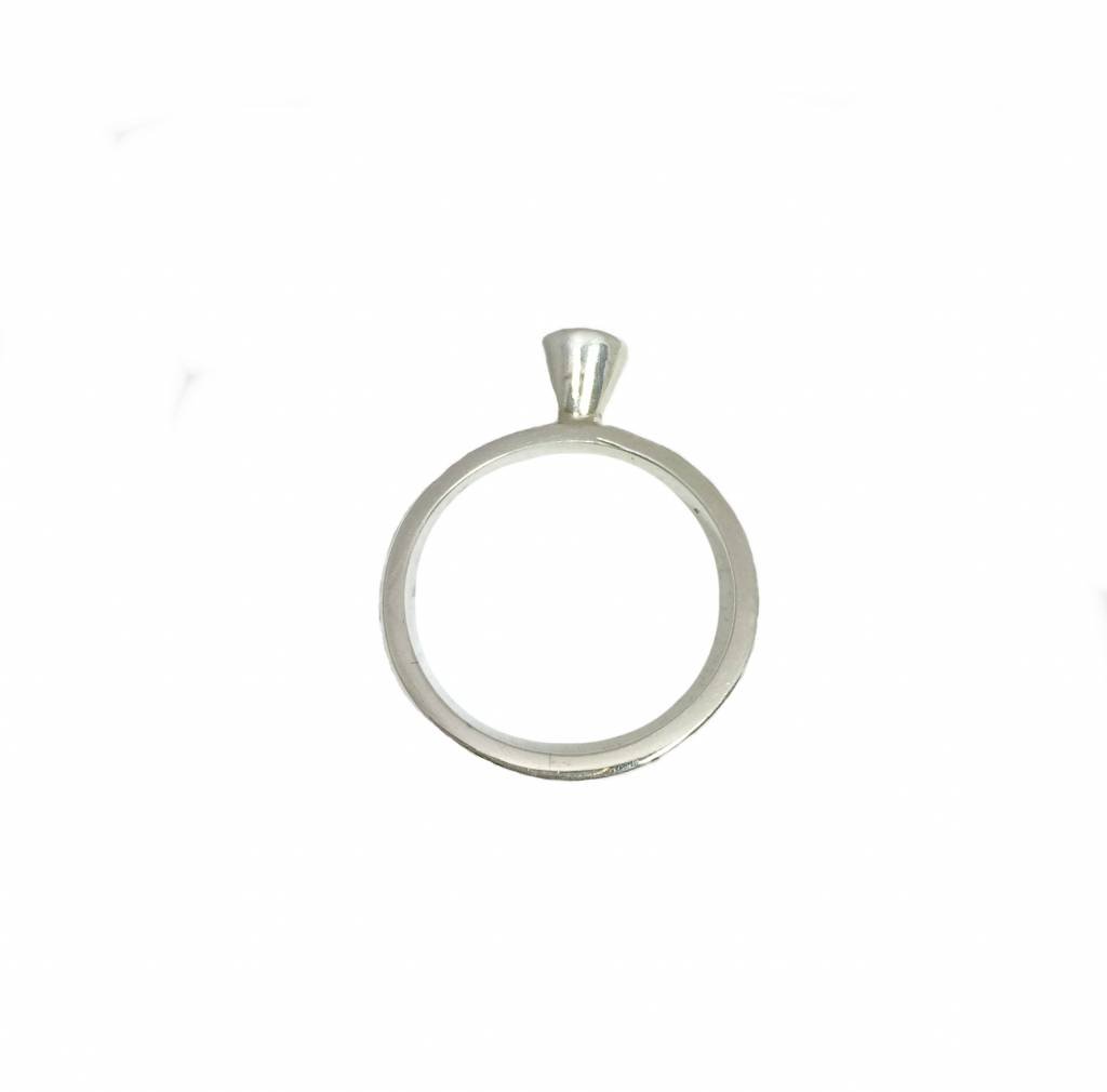 Ring citrine, plain