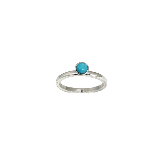 Ring Türkis, glatt