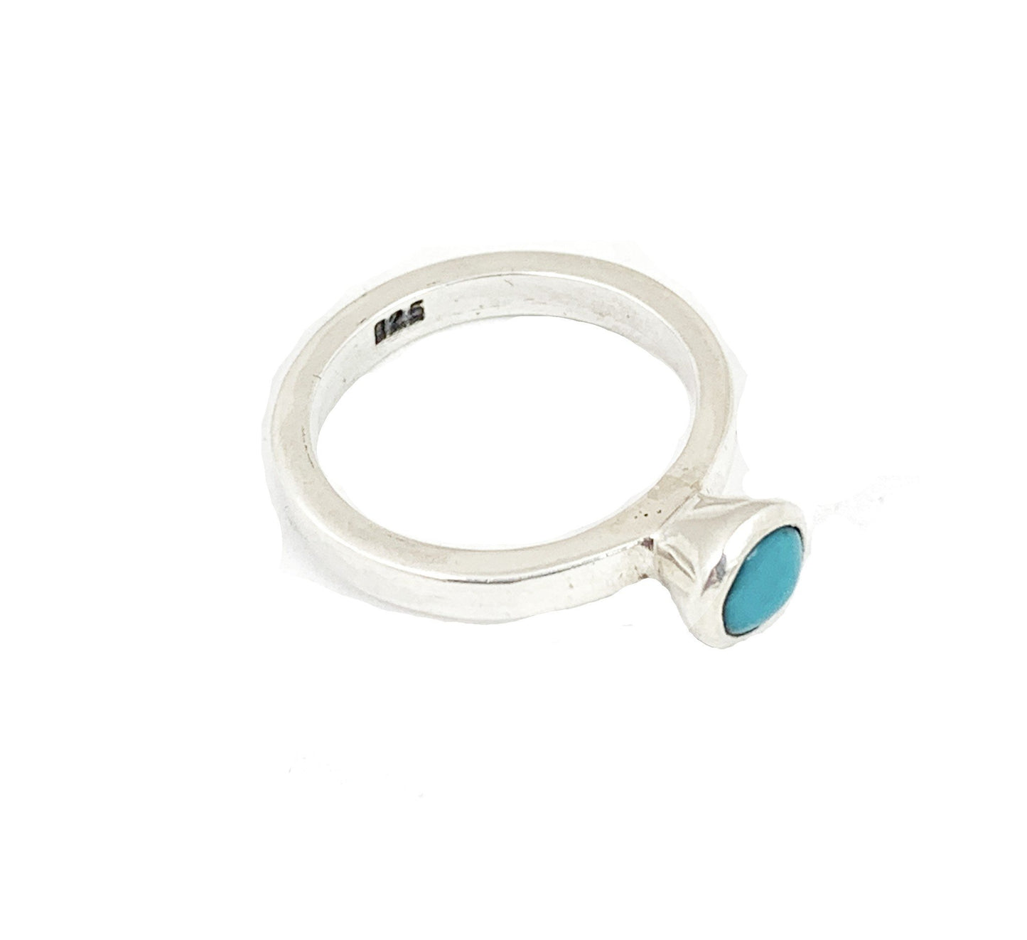Ring turkoois, glad